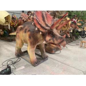 Buy cheap Electric Triceratops Animatronic Dinosaur Model Infrared Control System from wholesalers