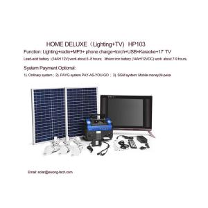 Buy cheap M-Pesa Payg Solar System , Kenya Rsolar Products For Rural Areas 5 Type Phone Charger from wholesalers