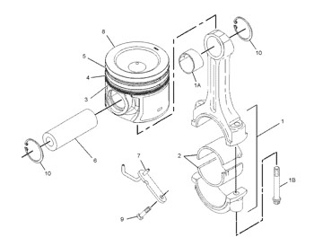 Tak9889 Piston Liner Kit Cylinder Liner 297-7750 Engine Tak-9889 Ring 2977750