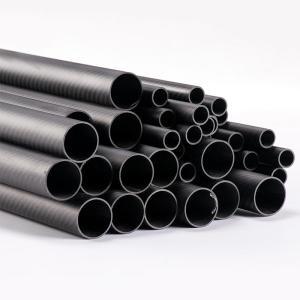 Buy cheap High Strength And Stiffness Carbon Fiber Pipe With Low Weight from wholesalers