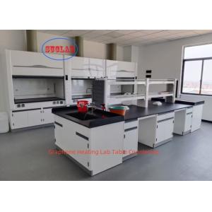 Non-welded Linear Handle Chemistry Lab Bench Warm Laboratory Casework with Multi