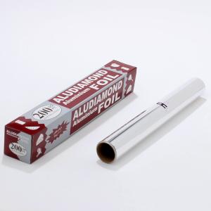 Buy cheap Food Grade Kitchen Aluminum Foil Jumbo Roll with Composited Treatment and Half Hard Temper from wholesalers