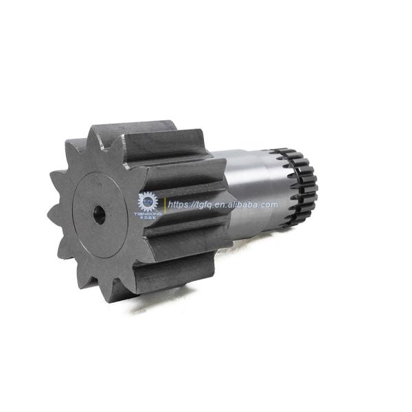 E 307E E 307D Excavator Swing Drive Pinion Shaft 12/24T Swing Gearbox Shaft Swing Parts