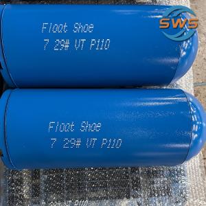 Api 5CT 7" Single Valve forced cement float shoe & float collar with H40 LTC