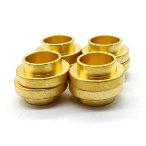 Customized CNC Brass Parts High Precision Self Lubricating Bronze Bushing