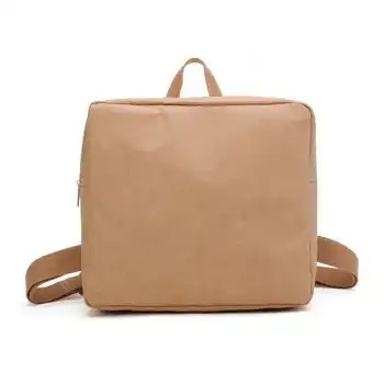 Quality Washable Kraft Paper Laptop Briefcase Bag Eco Biodegradable Reusable Custom for sale