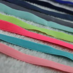 Buy cheap Braided 10mm Nylon Webbing Spandex Bra Elastic Band Blue Green Pink from wholesalers
