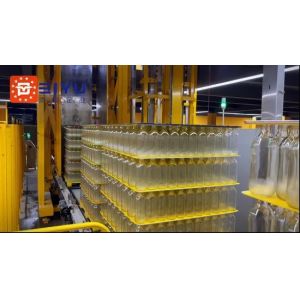 Buy cheap Fully Automatic Robotic Arm Depalletizer Bottle Depalletizer Machine from wholesalers