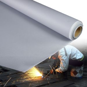 High Temperature Resistance PU Coated Fiberglass Fabric with 1800C Heat