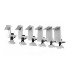 Buy cheap End Clamp Of Solar Roof Mounting Systems With Cutting / Drilling / Punching from wholesalers