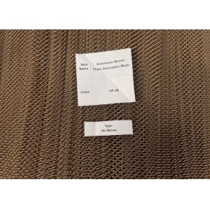 8mm hole size 1.2mm Wire dimeter HF-08 Color Aluminium Woven Chain Decoration