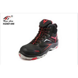 Buy cheap Customized Nubuck Rubber Safety Shoes Middle Cut With Durable Mesh Lining from wholesalers