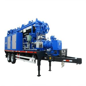 Buy cheap Mobile Frac Pump with Easy Setup and Transport Capabilities for High Volume Hydraulic Fracturing from wholesalers
