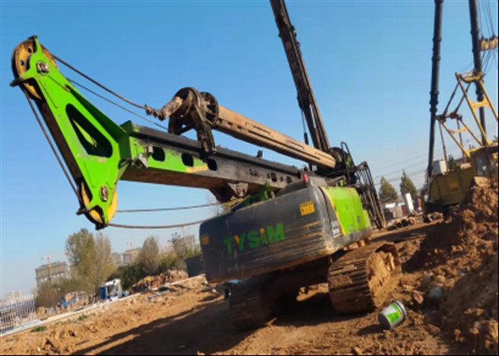 Buy cheap 125kNm Construction Projects Used Piling Rig Crawler Hydraulic Auger Foundation Pile Drill Rig from wholesalers