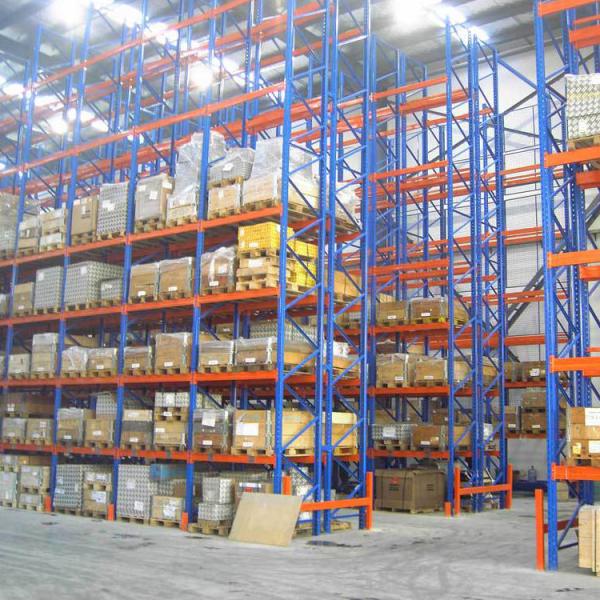 Quality Cold Rolled Steel Heavy Duty Storage Racks Warehouse Shelving System for sale