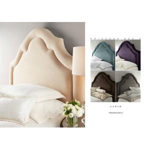 Buy cheap modern America style fabric princess bed from wholesalers