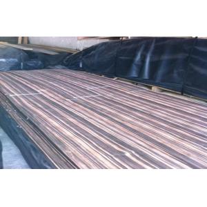 Buy cheap Natural Ebony Sliced Veneer 0.45mm Thickness With A Grade from wholesalers