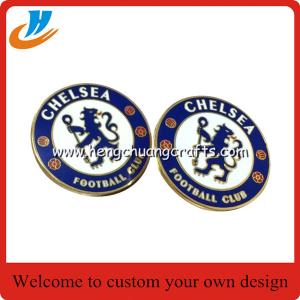 Buy cheap 25mm No mold fee custom Metal Enamel Badges/Football Pin Badges/Football Stadium Pin Badge from wholesalers