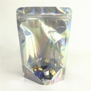 Buy cheap Earring Gravure Printing Holographic Cosmetic Packaging Bag from wholesalers
