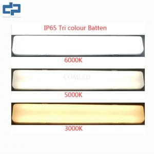 40-44W IK08 Rating Weatherproof LED Batten Luminaires Emergency