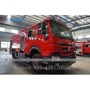 Buy cheap Sinotruk HOWO 4X2 6cbm Water Foam Tank Firefighter Truck from wholesalers