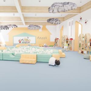 Buy cheap Heterogeneous Flooring PVC Flooring Easy Maintenance High Stain Resistance For Commercial Spaces With Minimalist Design from wholesalers