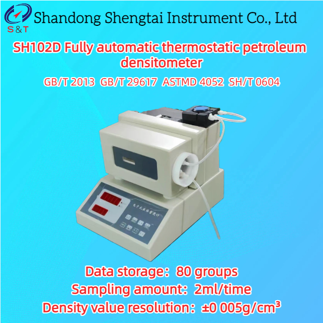 Buy cheap Fully Automatic Thermostatic Petroleum Densitometer Sampling 2ml/Time ASTM D4052 from wholesalers