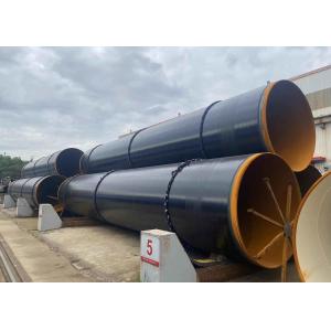 3LPE Seamless Coated Steel Pipes 3 Layers Polyethylene Coating Pipeline