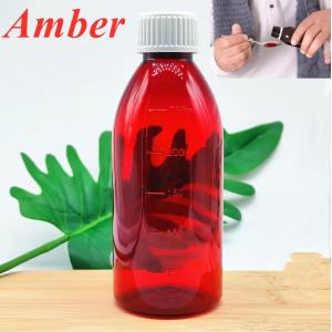 Buy cheap Pharmaceutical Medical Syrup Bottles Tamper Proof Cap Syrup Bottle Plastic from wholesalers