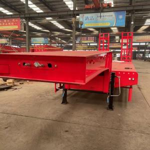 Buy cheap 3 Axles 50-80tons Utility Cargo Trailer Tractor Lowbed Trailer Trailer Sidewall Semi Trailer from wholesalers