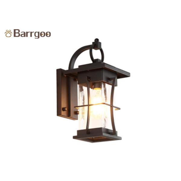 Quality Square Round Vintage Nordic Wall Sconce E27 Bedroom Living Rom Corridor for sale