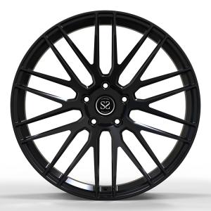 Buy cheap SLS AMG Black Series 20x10.5/21x11.5 Custom 1-PC Rims Gloss Black from wholesalers