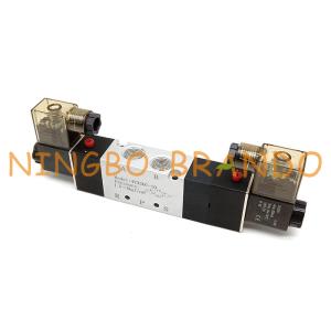 Buy cheap 4V330C-10 3/8'' Double Solenoid 5/3 Way Close Center Pneumatic Solenoid Valve from wholesalers