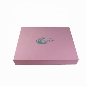 Buy cheap Customized Perfume Set Box Packaging With Pinnk Rigid Cardboard from wholesalers