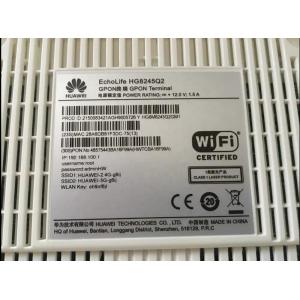 Buy cheap huawei HG8245Q2 latest ENG firmware, CE label, 4GE+2Tel+Wifi2.4GHz&5GHz Same Function as HG8245Q GPON ONU from wholesalers