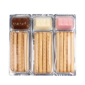 Buy cheap OEM Cookie Stick Chocolate Biscuit Assorted Flavor Cream Filling from wholesalers