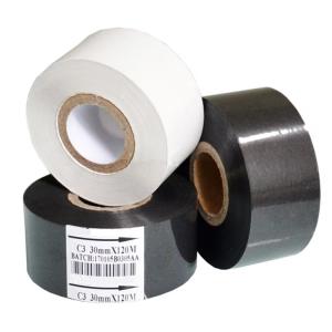 Buy cheap Hot stamping foil type date coding ribbon paper abs printing black white hot stamping foil from wholesalers