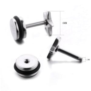 Buy cheap Custom made special earrings body jewelry shiny star stud earrings from wholesalers