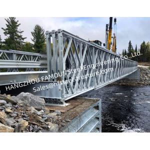Buy cheap Customized Load Capacity Galvanized Steel Bridge For Construction Projects from wholesalers