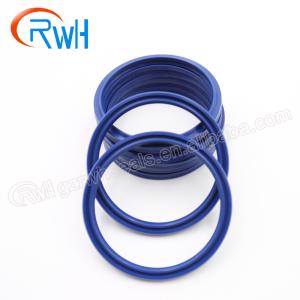 Buy cheap Excavator PU Hydraulic Dust Seal , Blue Color DHS Wiper Seal from wholesalers
