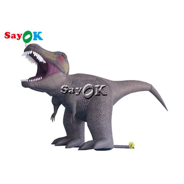 Quality 5m 16ft Giant Inflatable Dinosaur Model For Halloween Exhibition for sale