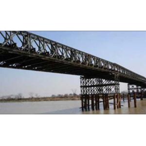 Buy cheap Hot Dip Galvanized And Welding , Braking , Rolling , Shearing Structural Bailey Bridge from wholesalers