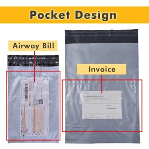 Buy cheap Courier bag with consignment note pocket making machine from wholesalers