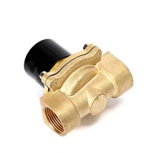 Electric Driving Mode Brass Plunger Solenoid Valve 1/2" Point with ISO 9001