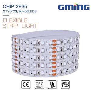 Buy cheap 60 LEDs / M SMD 2835 LED Strip Light Flexible DC 12V For Indoor Decoration from wholesalers