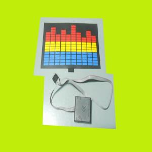 Buy cheap custom sound active party el t-shirt panel from wholesalers
