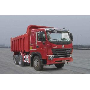 China Red Color Dongfeng 2nd Hand Tipper Trucks With 6x4 Drive EURO 3 Diesel Engine on sale