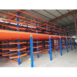 Buy cheap Steel Structure Cantilever Heavy Duty Metal Rack With Vertical Column from wholesalers