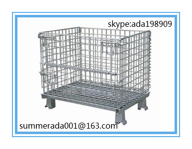 Buy cheap Industry foldable storage metal wire mesh container from wholesalers