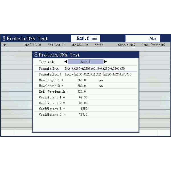23KG UV Visible Spectrophotometer Wide Range Detection for Food and Beverage Industry
